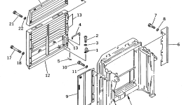 Воздуховод 209-54-63330 Komatsu