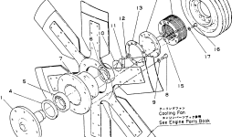 Вал 568-13-21510 Komatsu