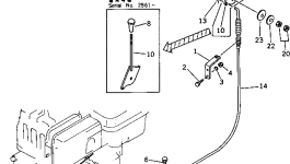 Провод 2691-2-35410 Komatsu