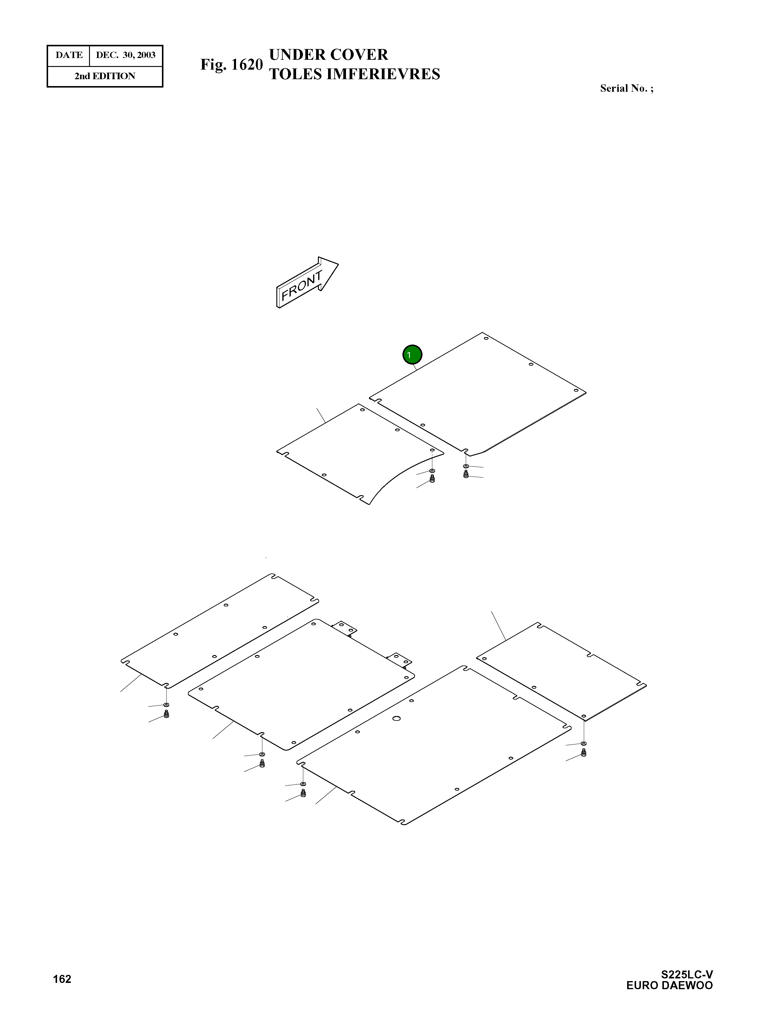 Крышка 621-02133A  Komatsu