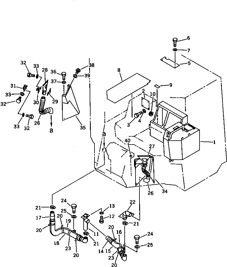 Крышка 418-943-1511 Komatsu