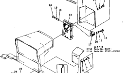 Крышка 195-54-12821 Komatsu