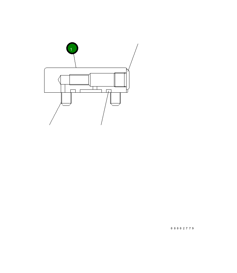 Крышка UC1704459899 Komatsu