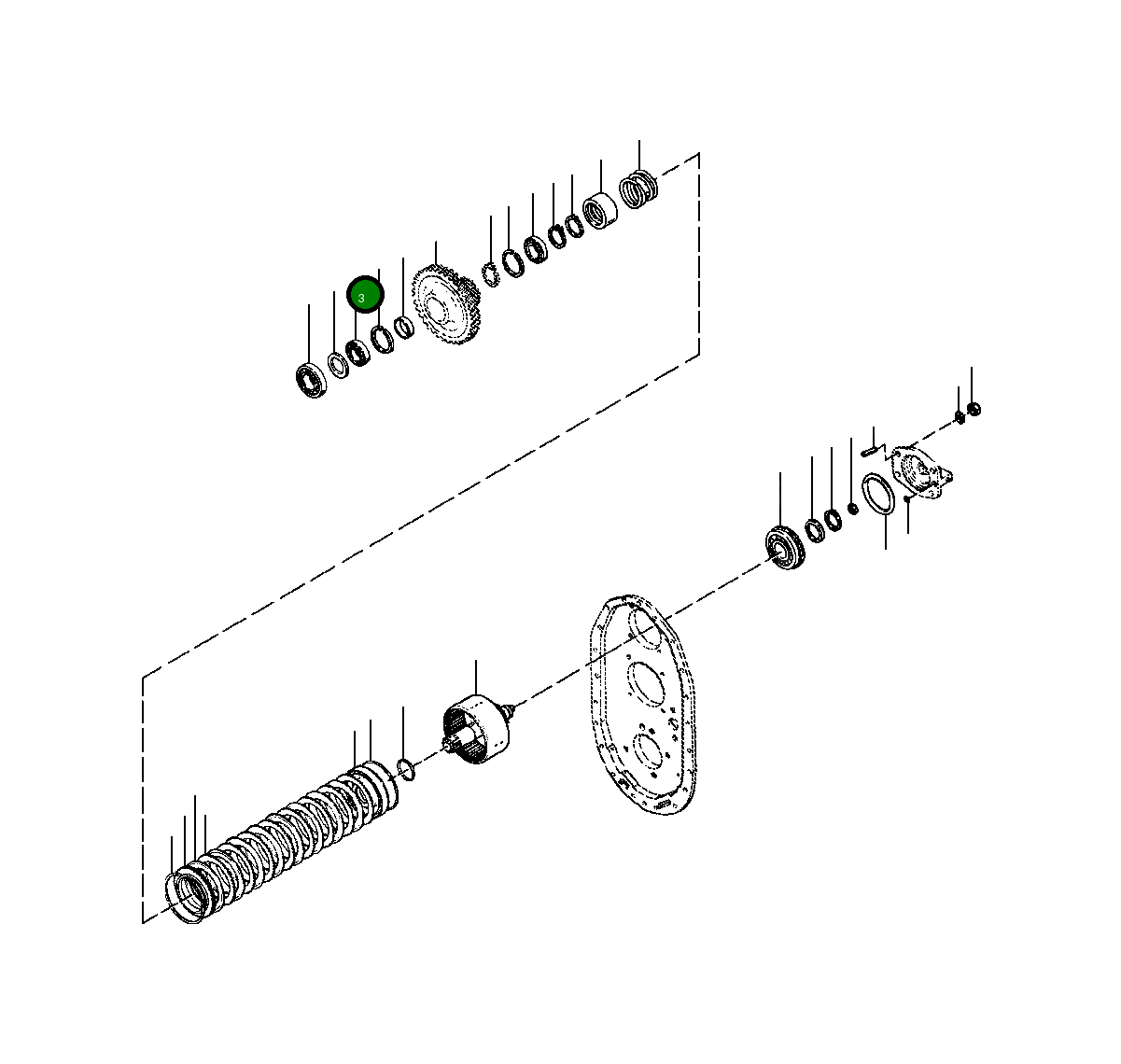 Подшипник 119 750 Komatsu