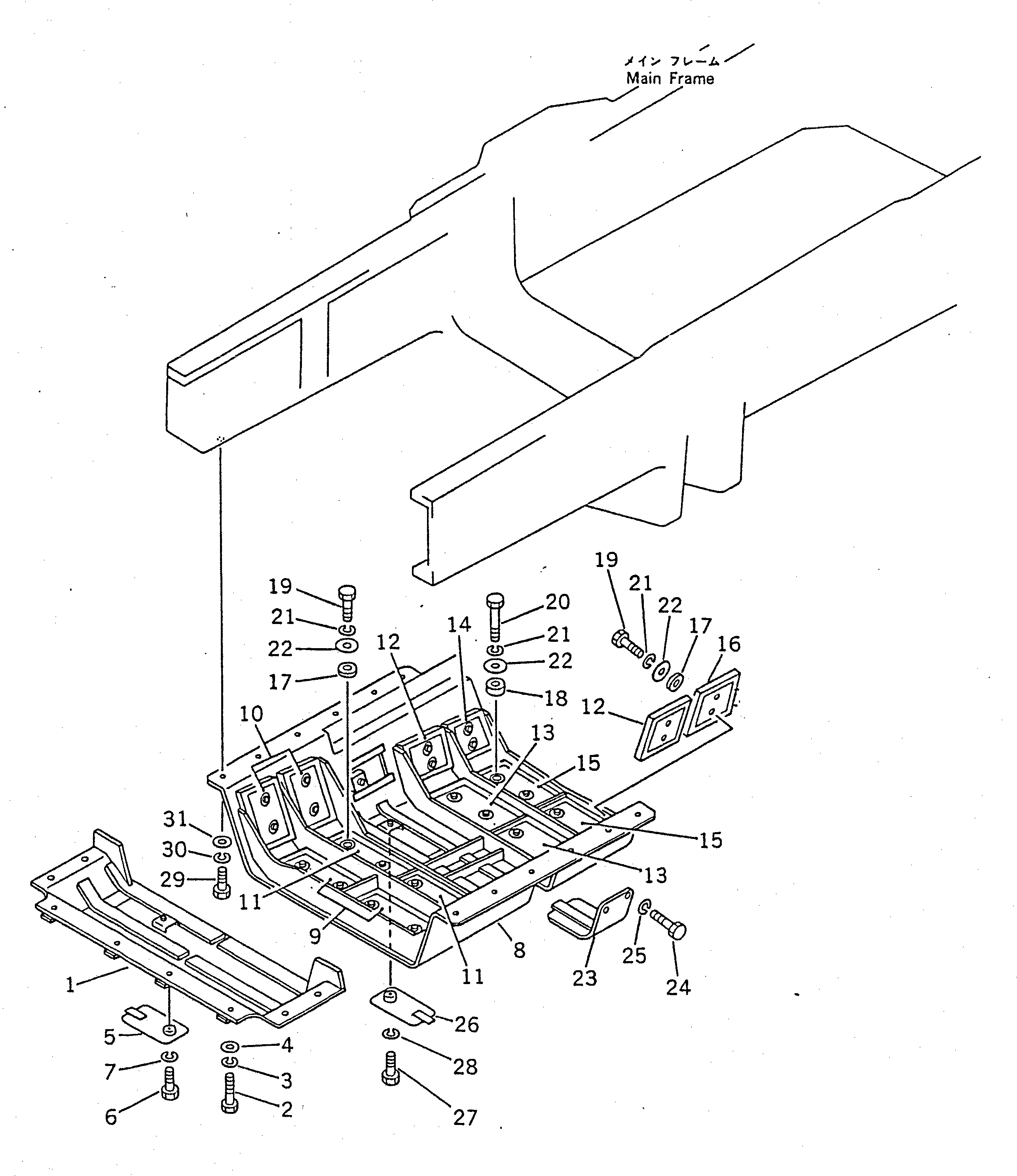 Тканевый элемент 178-54-14430 Komatsu