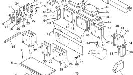 Крышка 566-89-45190 Komatsu