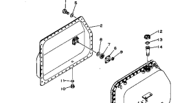 Крышка 07115-00651 Komatsu