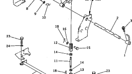 Вал 20M-43-48412 Komatsu
