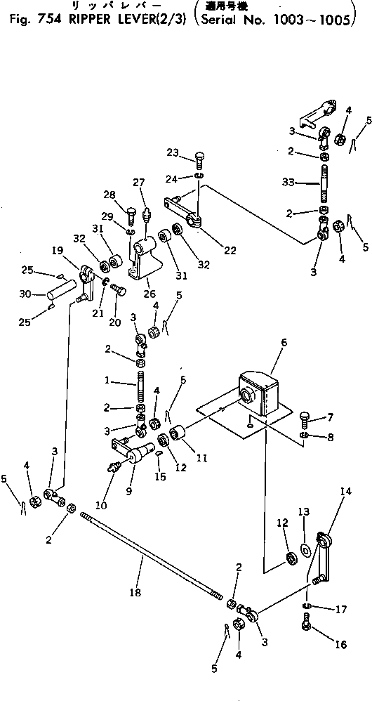 Рычаг 198-79-16150 Komatsu