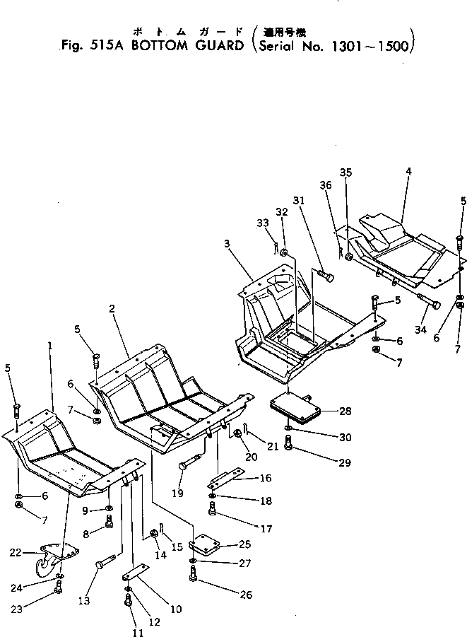 Крышка 198-54-15142 Komatsu