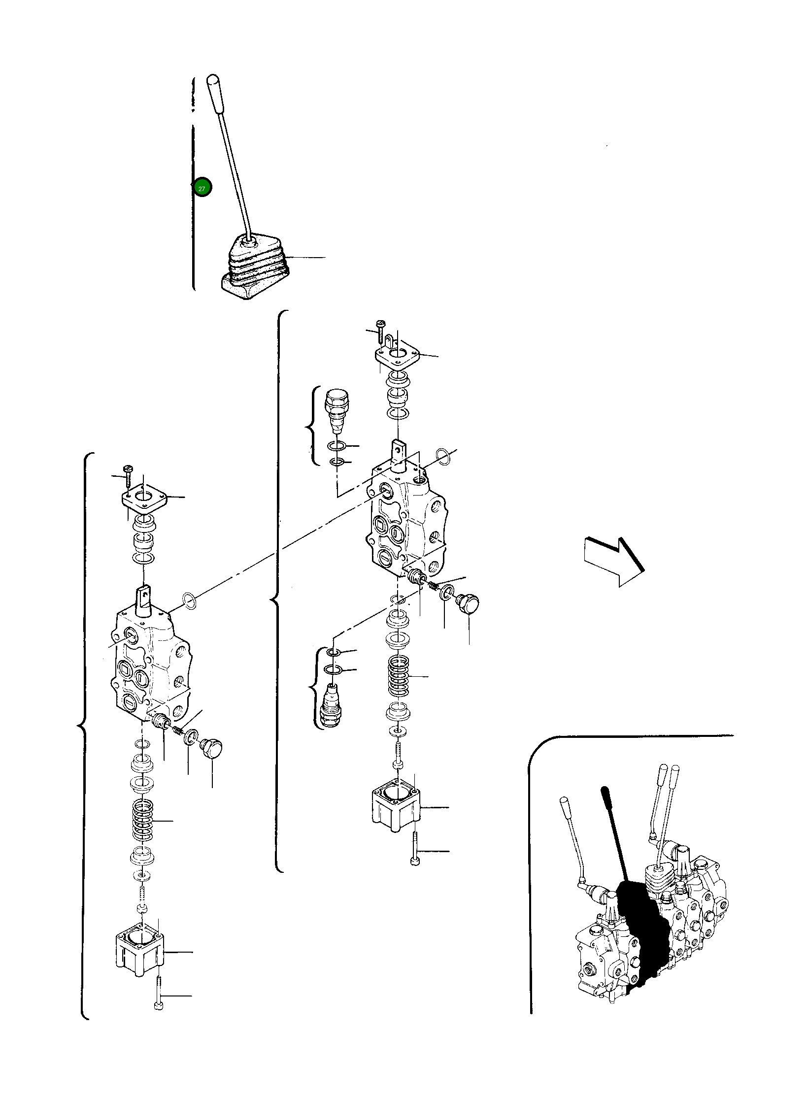Рычаг UE3009020 Komatsu