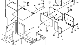 Тканевый элемент 205-56-11830 Komatsu