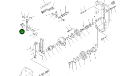 Рычаг DK154326-7120 Komatsu