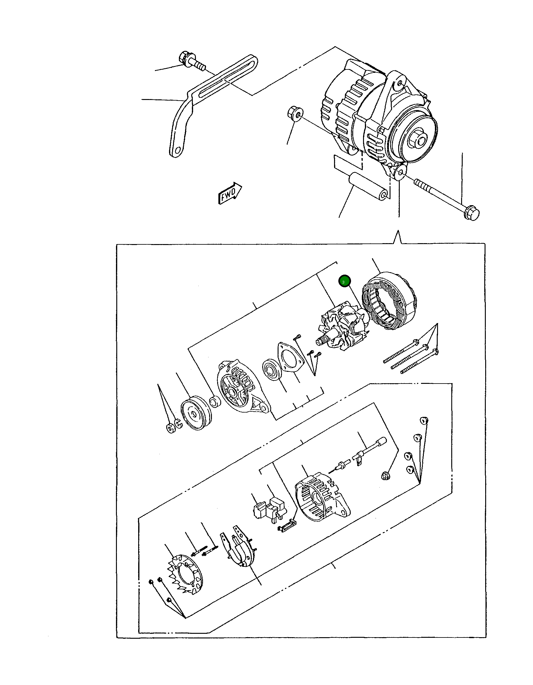 Подшипник YMR000042 Komatsu
