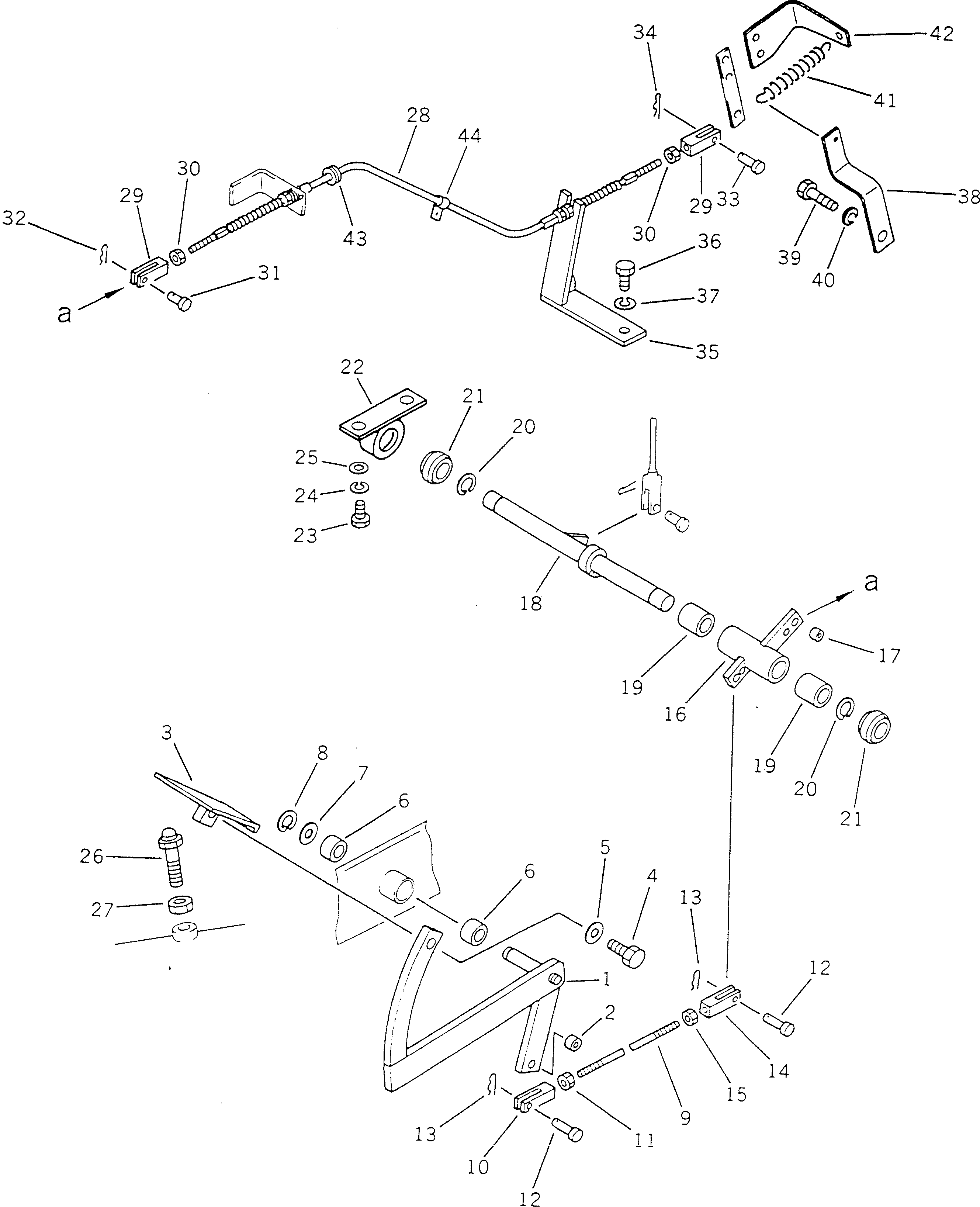 Рычаг 23B-43-12110 Komatsu