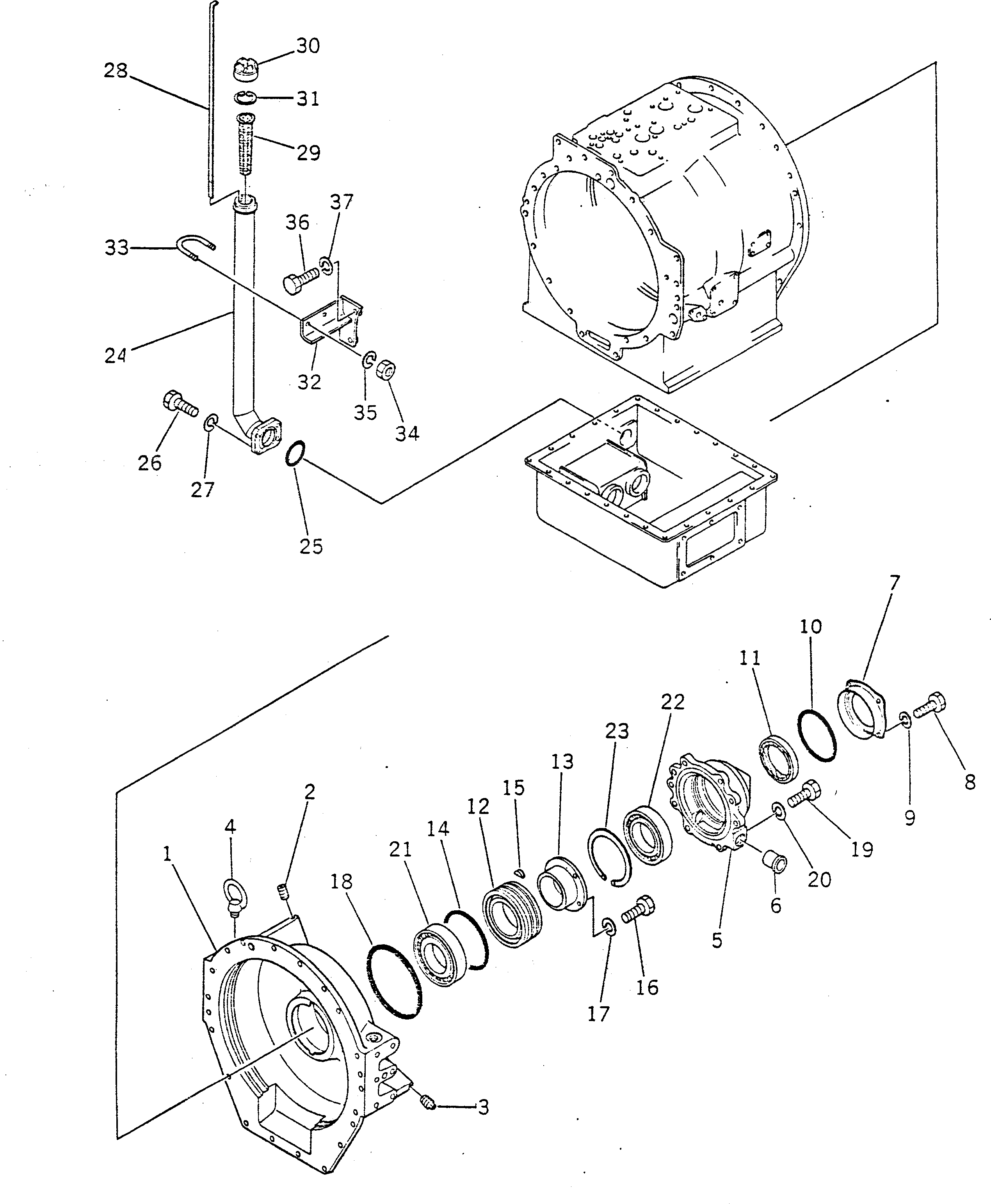 Крышка 568-15-13120  Komatsu