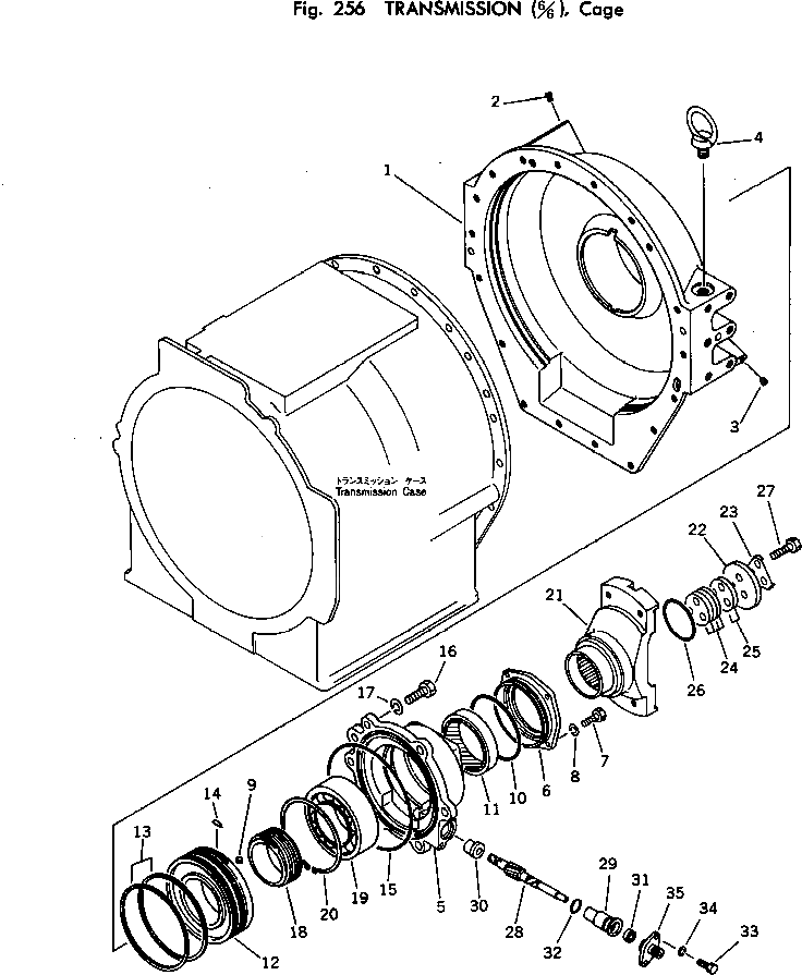 Крышка 568-15-13180  Komatsu