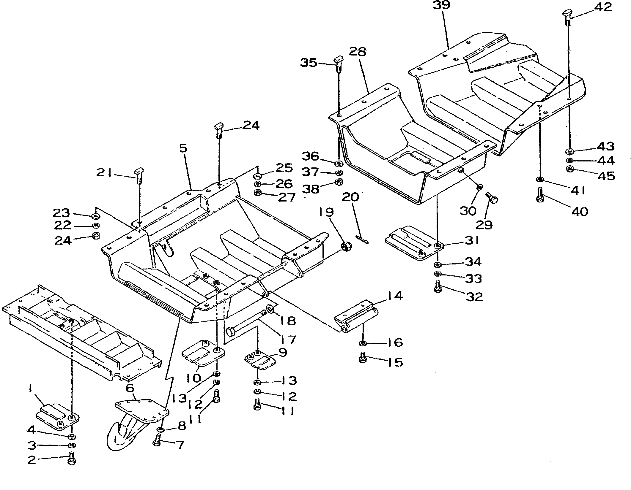 Крышка 195-54-13443 Komatsu