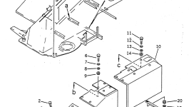 Крышка 22X-54-12122 Komatsu