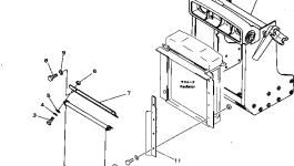 Пластина 134-A55-1130 Komatsu