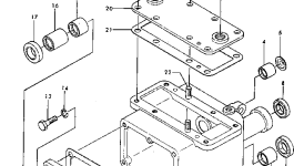 Корпус 230-71-19111 Komatsu