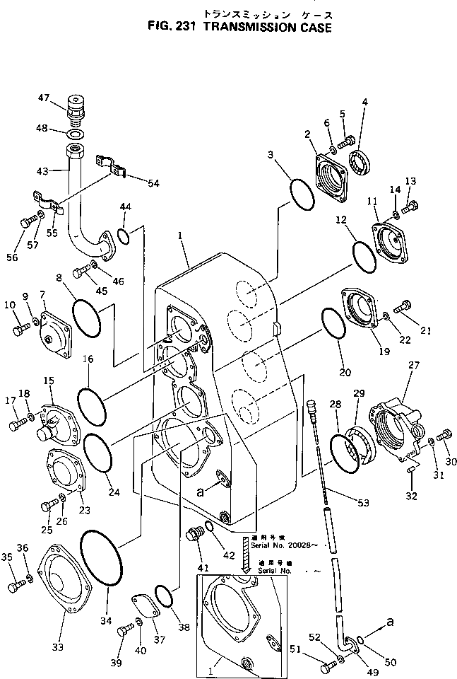 Крышка 238-14-11210 Komatsu
