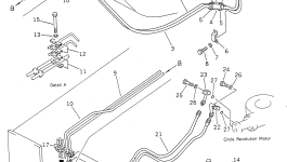 Крышка 234-A60-1240  Komatsu