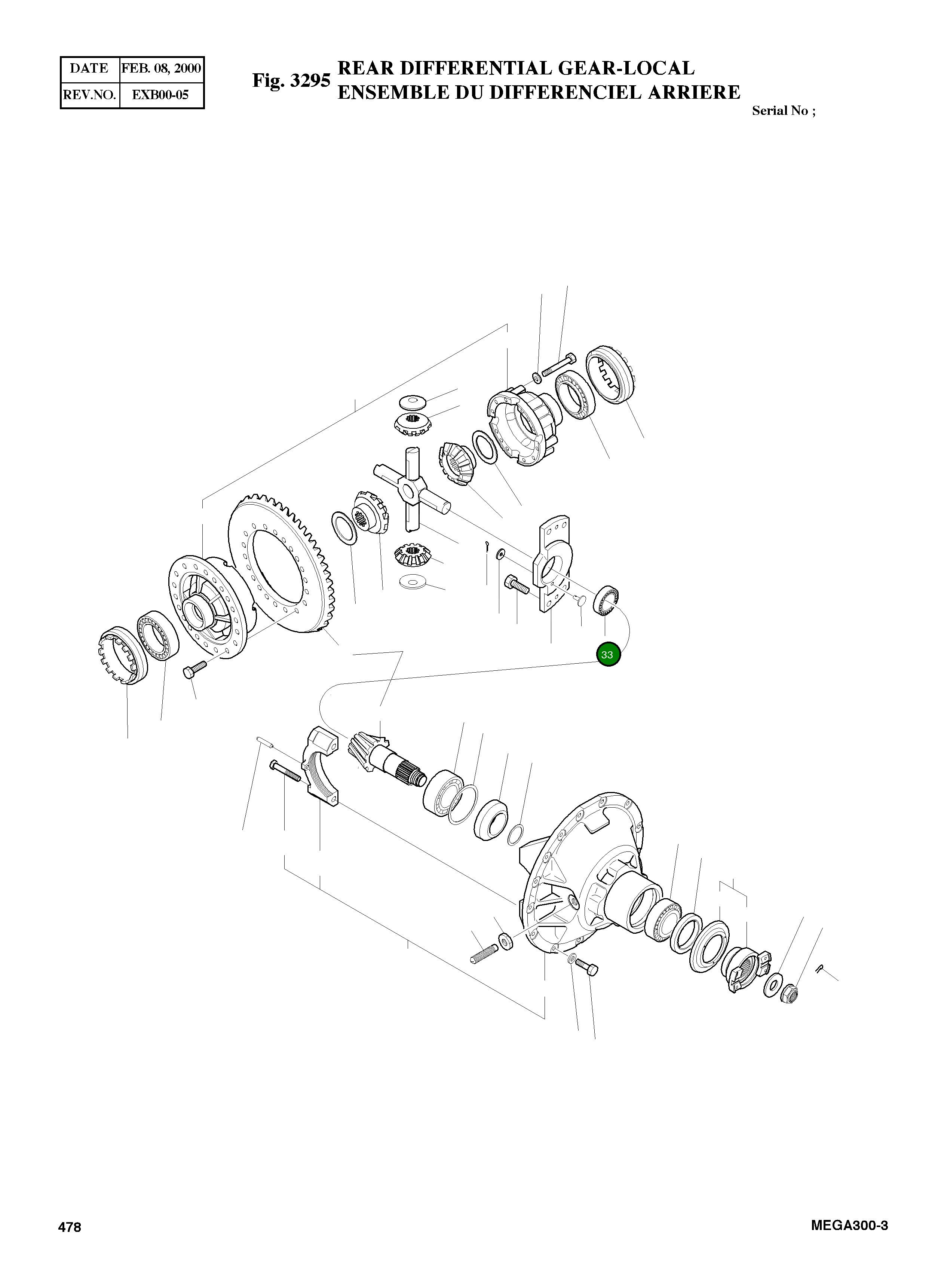 Подшипник 109-00109 Komatsu