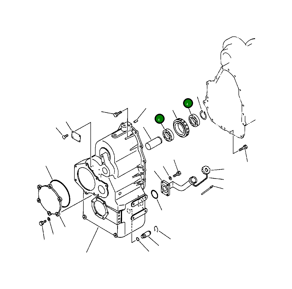Подшипник 06033-06212 Komatsu