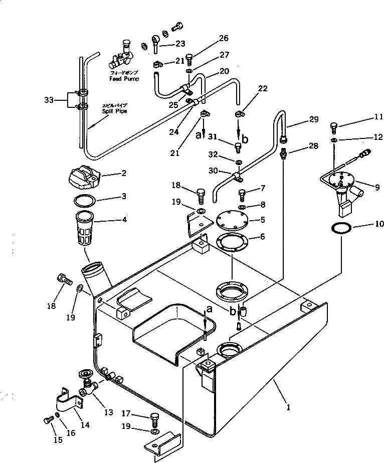 Крышка 41A-04-11110  Komatsu