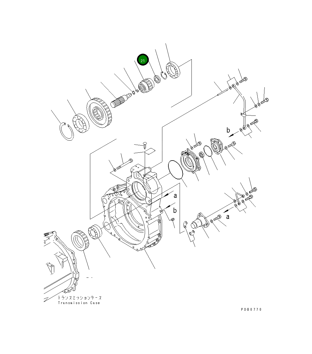 Подшипник 06040-96232 Komatsu
