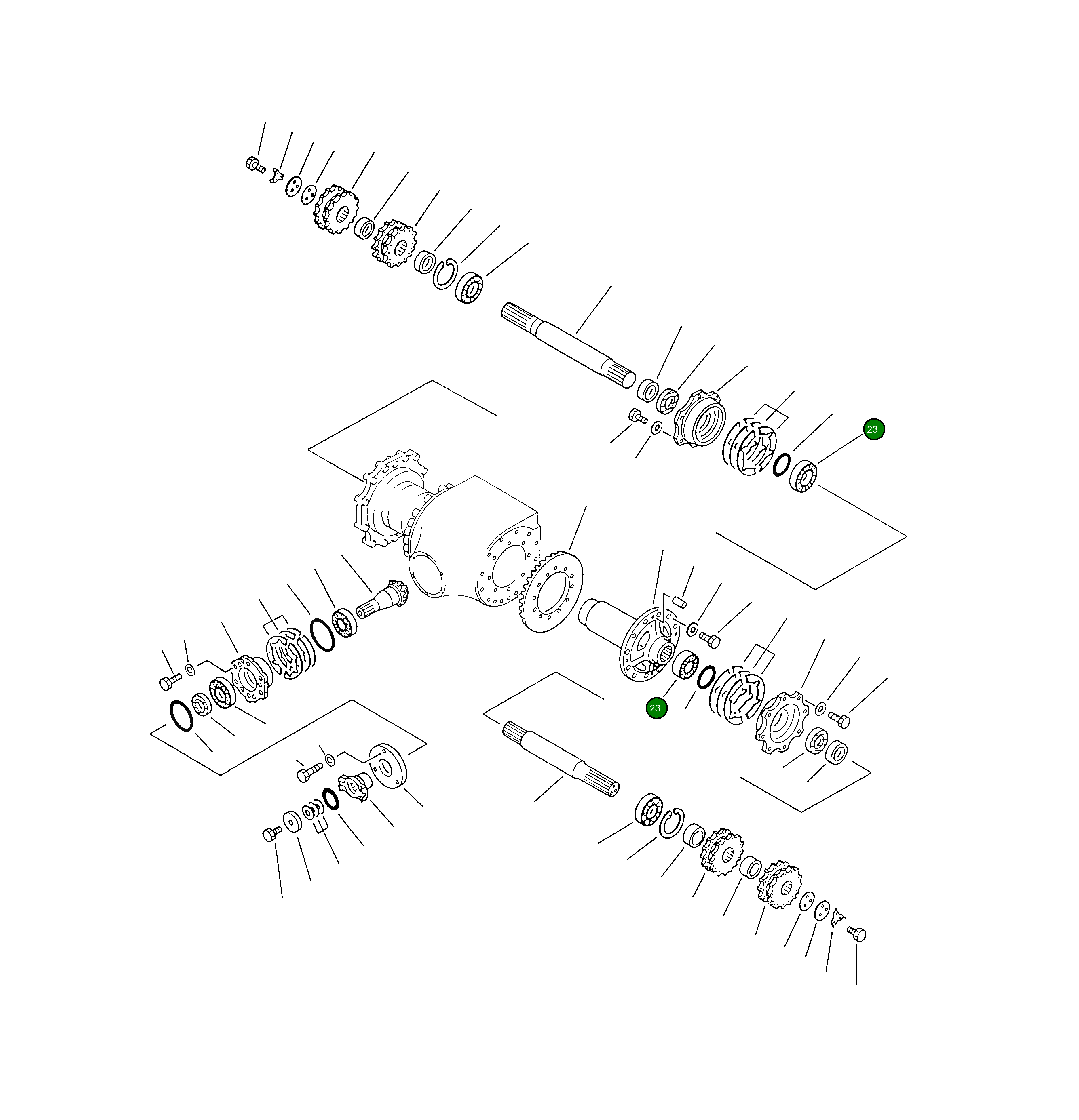 Подшипник 06002-32021 Komatsu