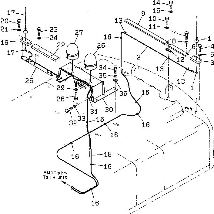 Крышка 20Y-06-26180 Komatsu