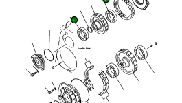 Подшипник 423-15-13370 Komatsu