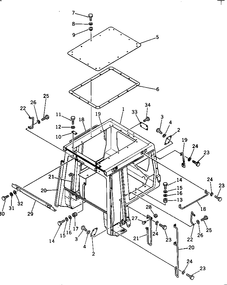 Крышка 120-Y79-4240 Komatsu
