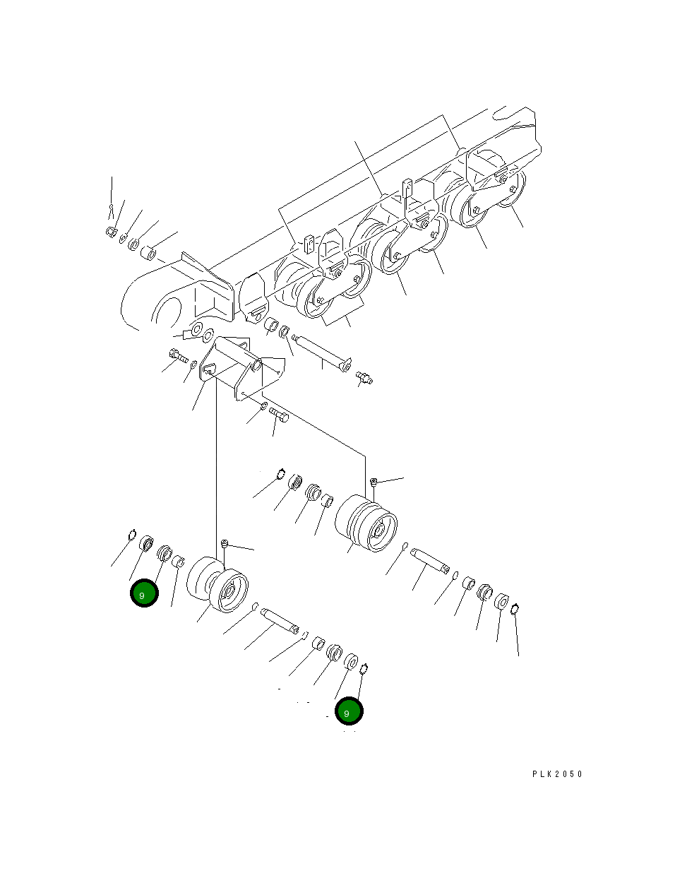 Крышка TN08681-33072 Komatsu
