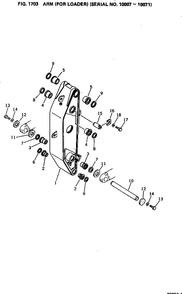 Крышка 209-72-12181 Komatsu