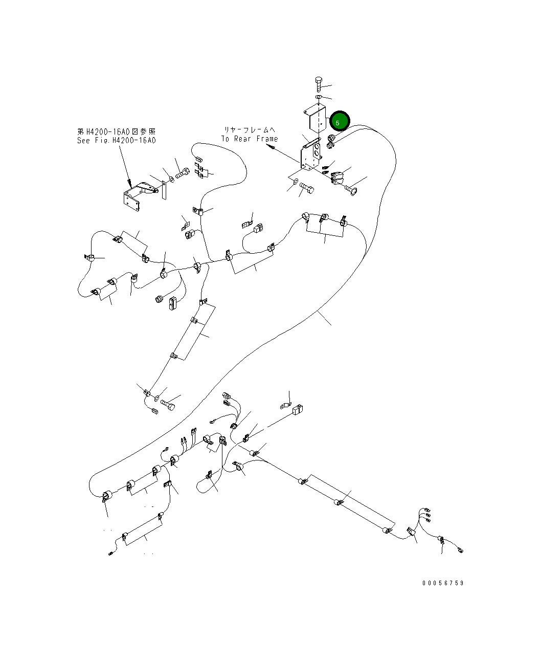 Крышка 427-06-25492  Komatsu