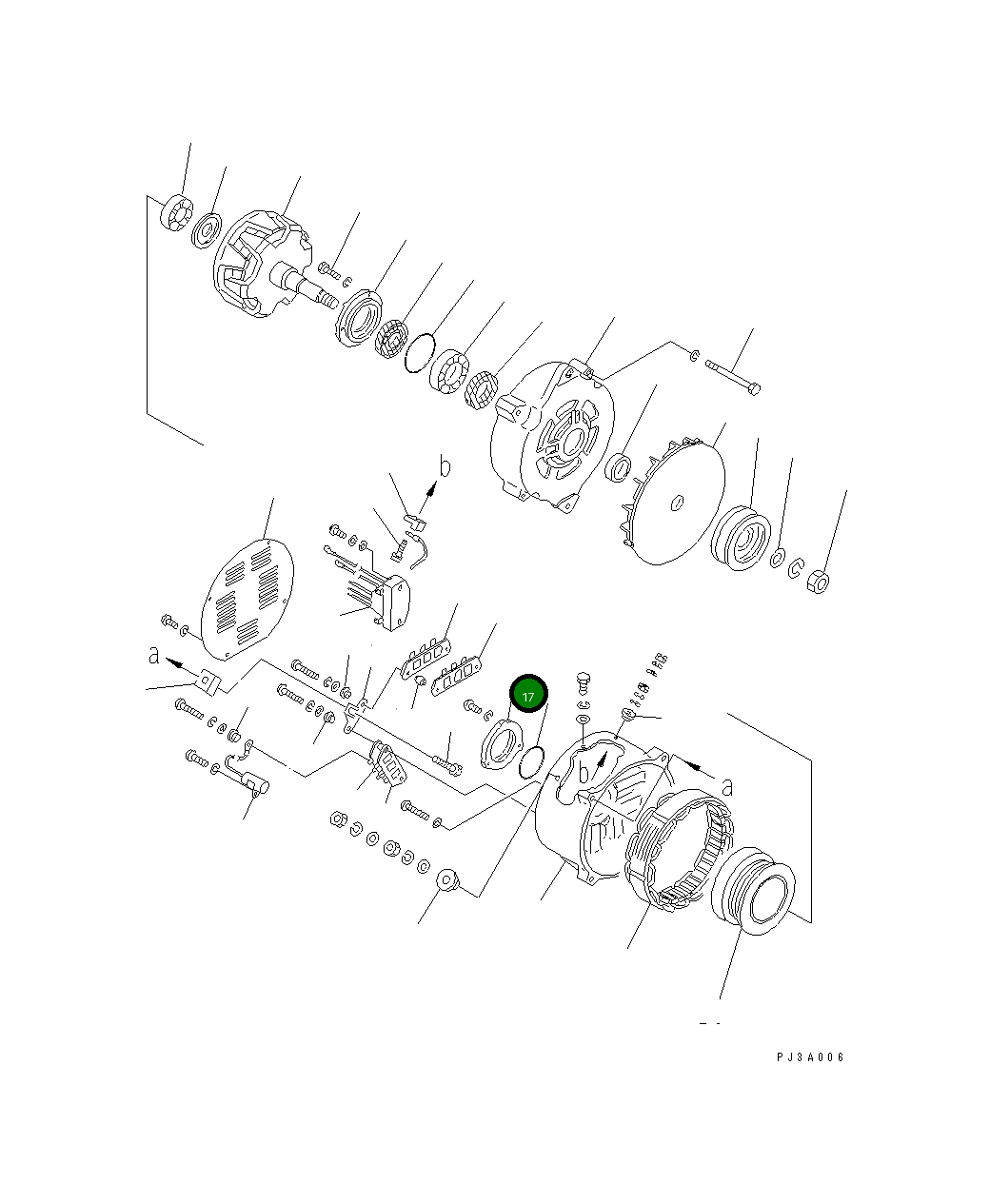 Крышка SD2202-01410X0 Komatsu