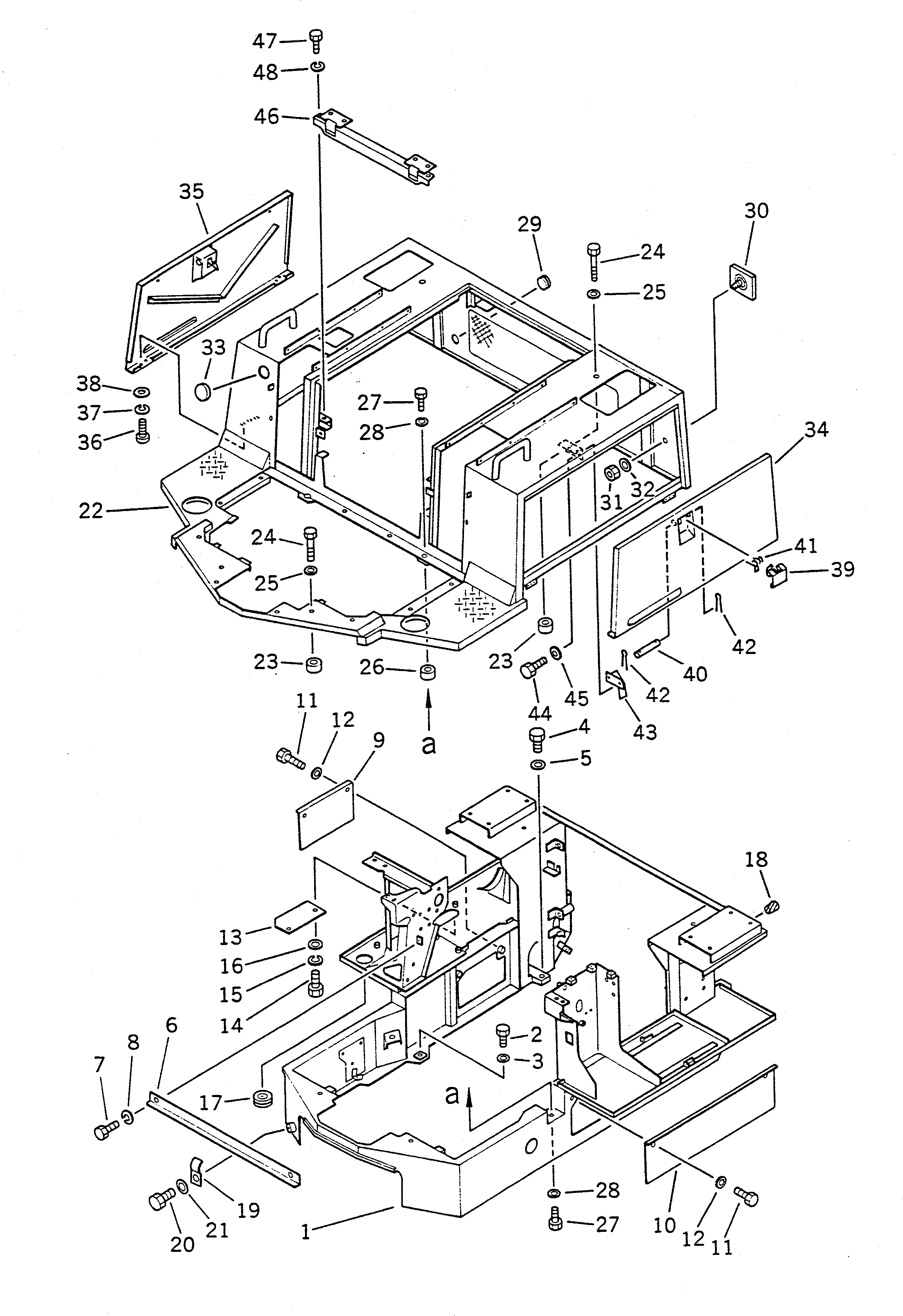 Крышка 361-54-14191 Komatsu