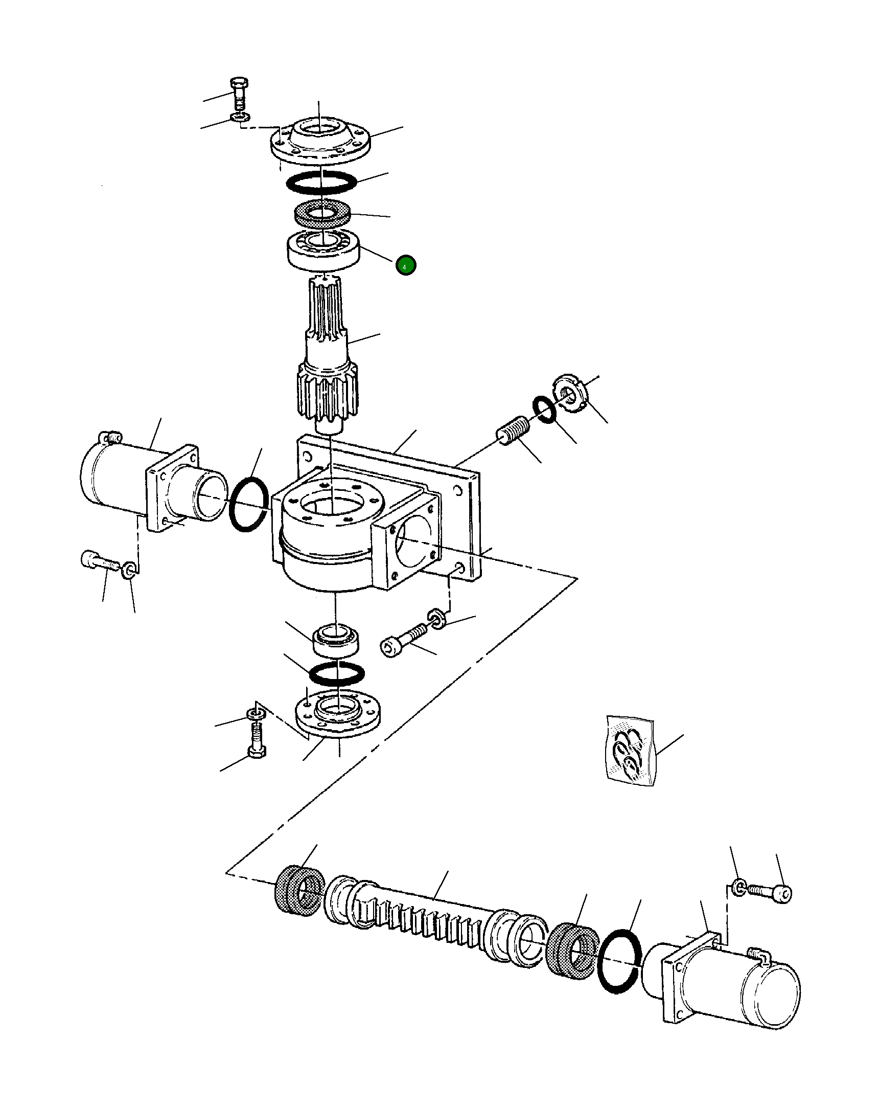 Подшипник 805300155 Komatsu