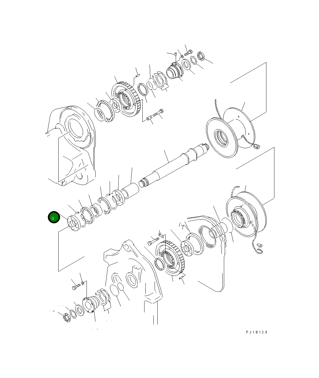 Подшипник 06042-00226 Komatsu