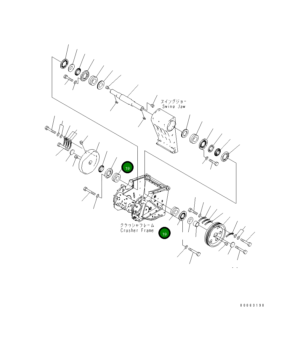 Подшипник 8234-70-8111 Komatsu