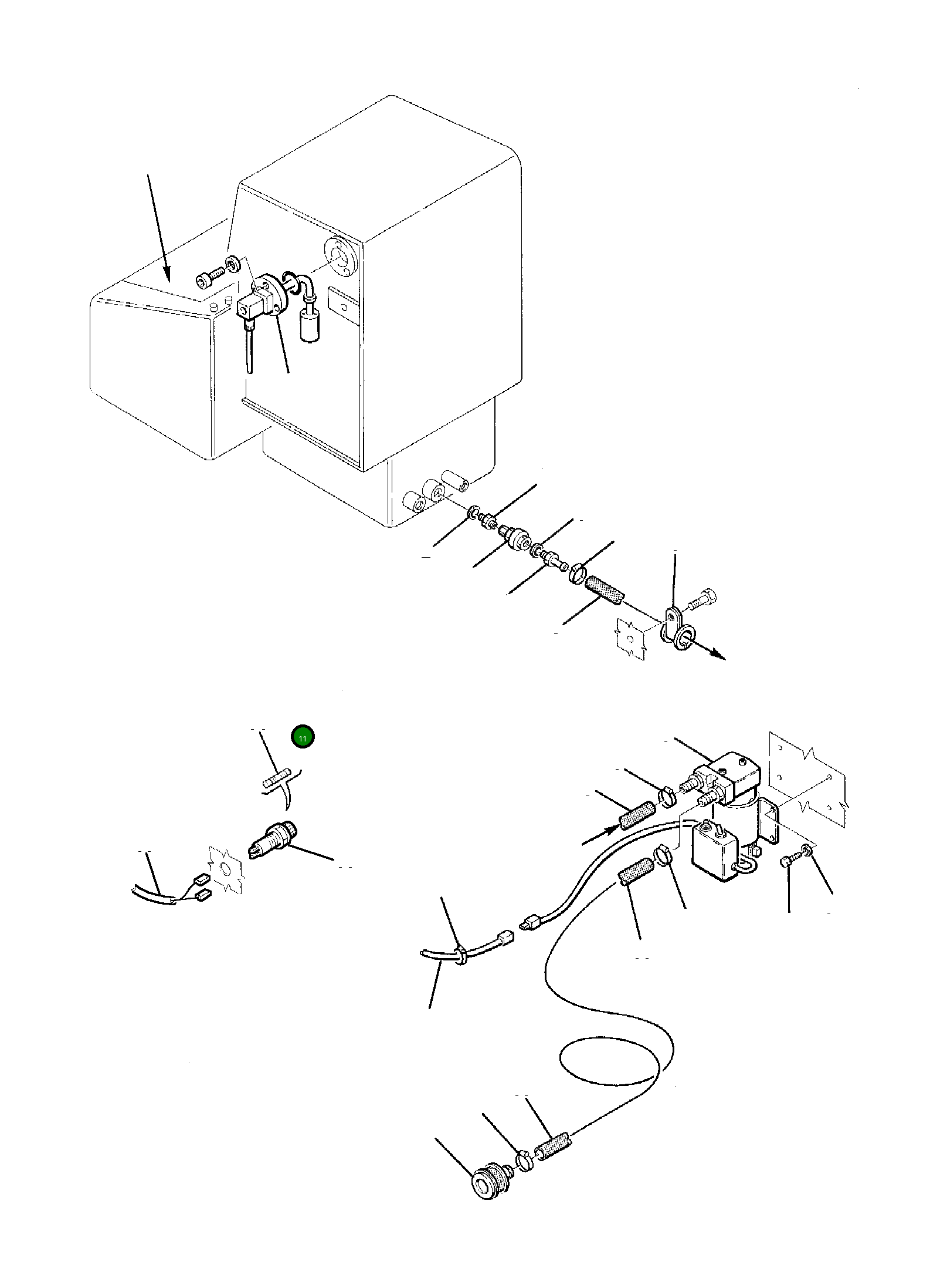 Предохранитель 20A 21D-06-12420 Komatsu