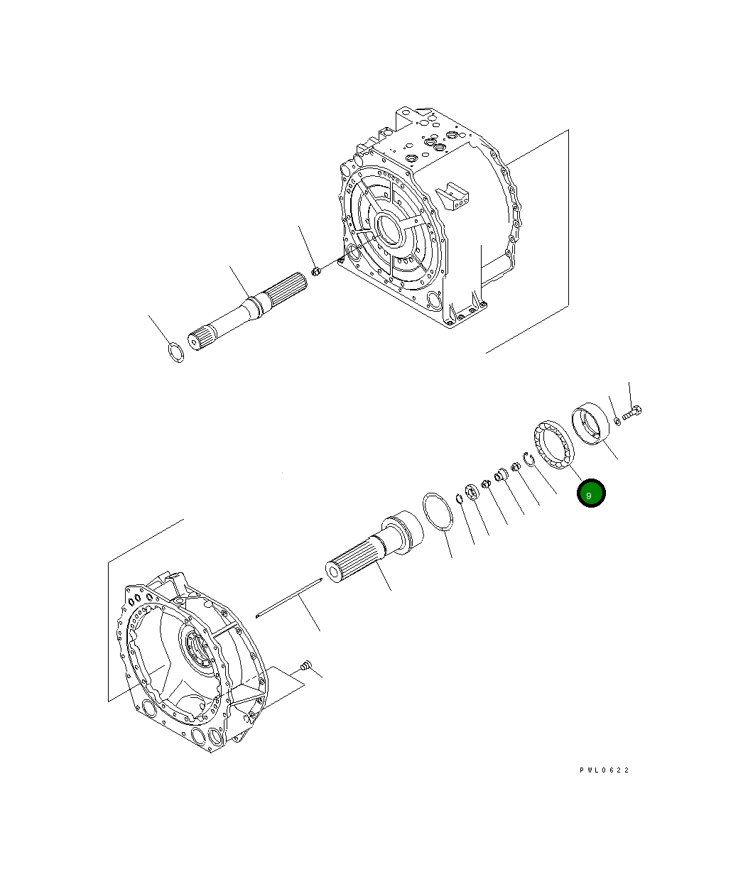 Подшипник 06030-06934 Komatsu