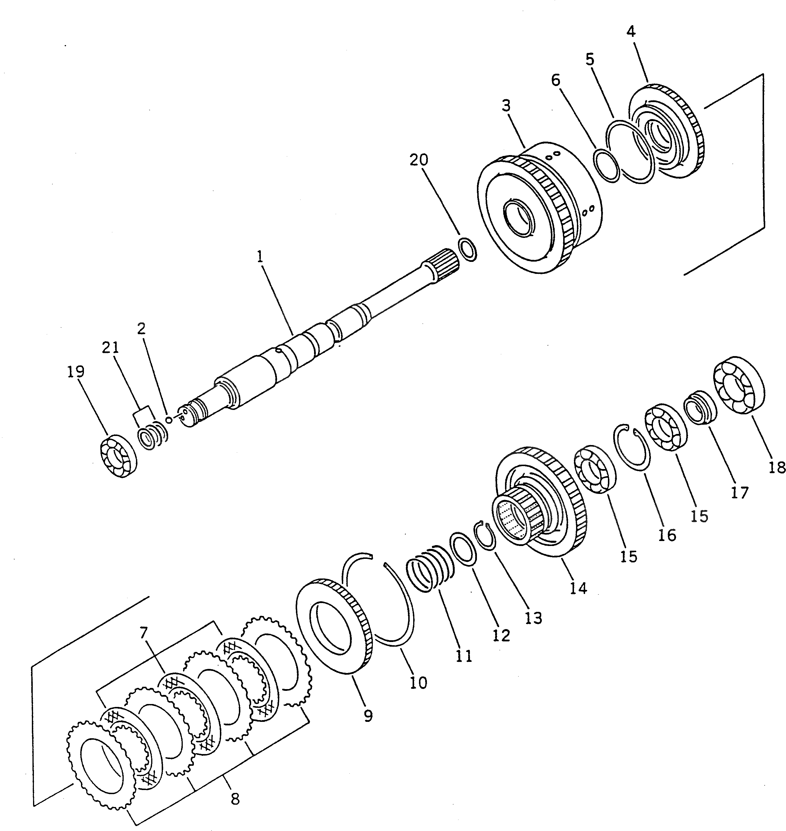 Подшипник 06040-96332 Komatsu