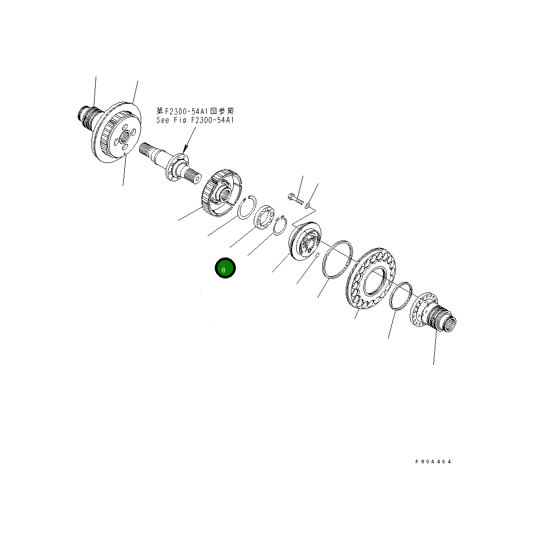 Подшипник 06030-06017 Komatsu