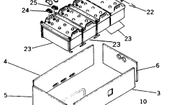 Крышка 562-06-14120 Komatsu
