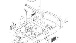 Крышка 621-00932B Komatsu
