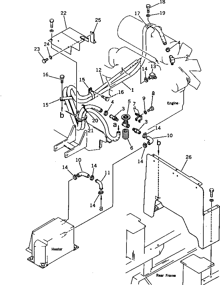 Крышка 416-942-1441  Komatsu